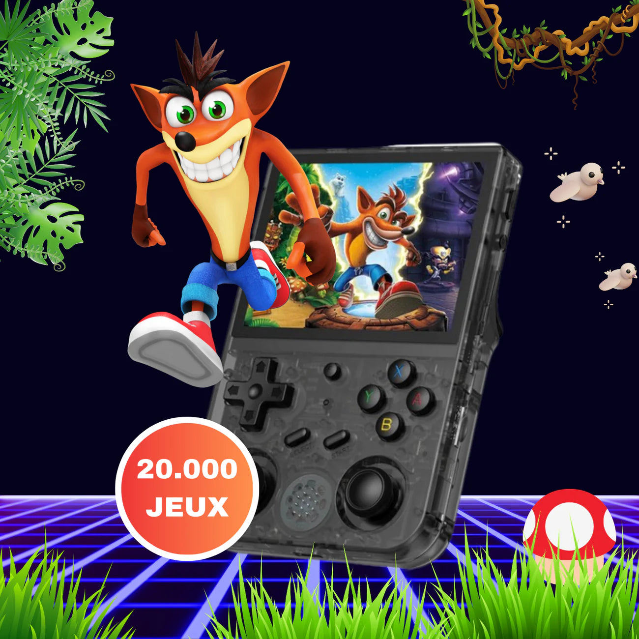 Console Rétro Gaming - 20 000 Jeux Inclus